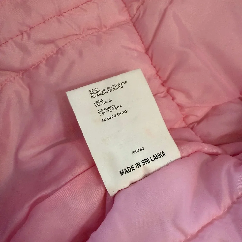 OshKosh B'Gosh baby girls pink shimmer‎ bunting snowsuit 6/9 months